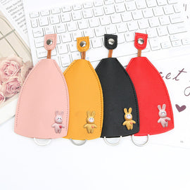💥Cute PU Leather Car Key Case Cover💥