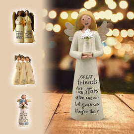 Hand Carving Art Sculpture -👩‍❤️‍👩Celebrating Friendship Gift🎁