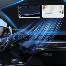 🚗Windshield Sunshade Foldable Sun Shield