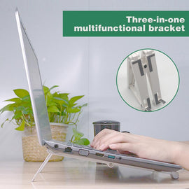 3-in-1 Universal Multifunctional Portable Bracket for Laptop Tablet and Phone Stand Holder