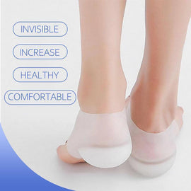 Pair Of Invisible Orthopedic Height Increase Insoles