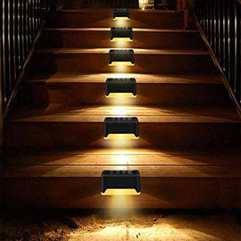 Outdoor Waterproof Stair Solar Lights (4 PCS)