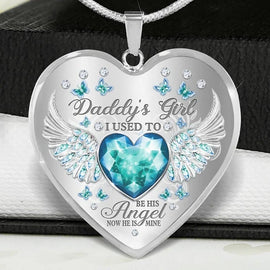 2023 Warm Gift - Daddy's Girl Heart Necklace