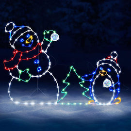 ⛄Playful Animated Snowball Light