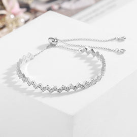 Gift To Her - I Will Be There For You Through Highs And Lows In Life Bracelet