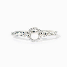 I Will Be With You Circle Ring